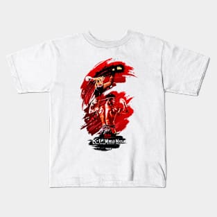 Buakaw Banchamek artwork by shunsukevisuals Kids T-Shirt